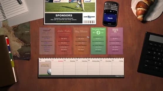 Club Manager 2015 — Screenshoty