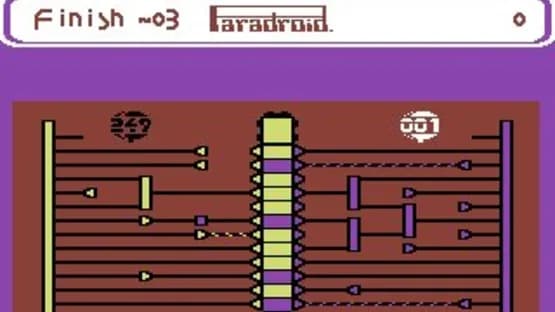 Paradroid — Screenshoty