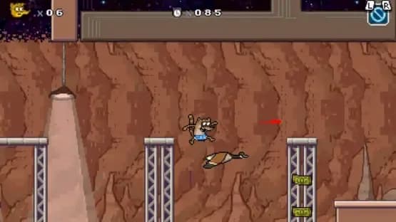 Regular Show: Mordecai and Rigby in 8-Bit Land — Screenshoty
