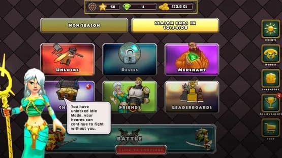 Heroes of Havoc: Idle Adventures — Screenshoty