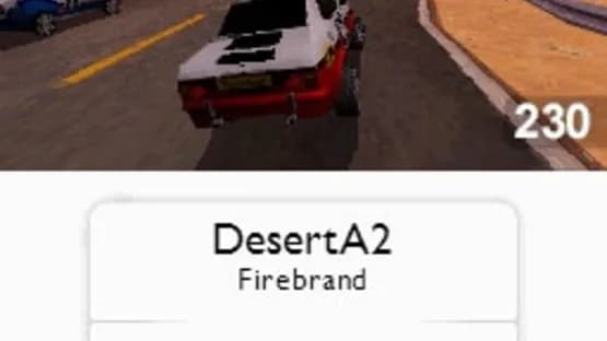 TrackMania DS — Screenshoty