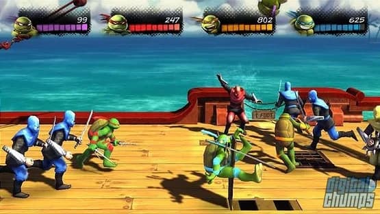 Teenage Mutant Ninja Turtles: Turtles in Time Re-Shelled — Screenshoty