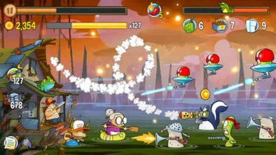 Swamp Attack — Screenshots