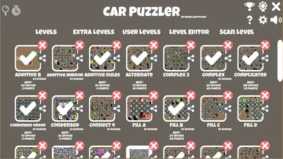 Car Puzzler — Screenshoty