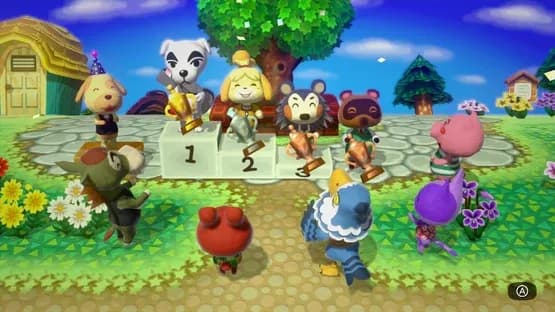 Animal Crossing: Amiibo Festival — Screenshoty