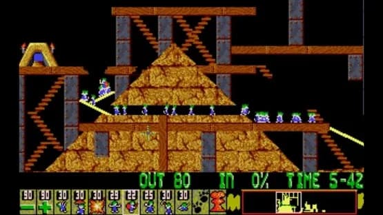 Lemmings — Screenshoty