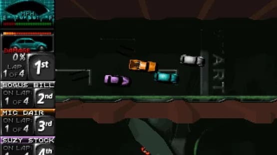 Death Rally — Screenshoty