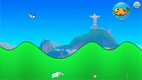 Racing Penguin: Slide and Fly! — Screenshoty