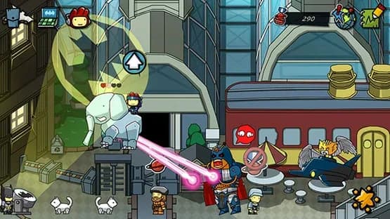 Scribblenauts Unmasked: A DC Comics Adventure — Screenshoty