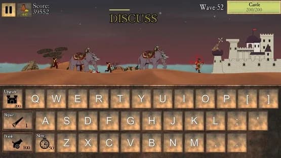 Type Defense — Screenshots
