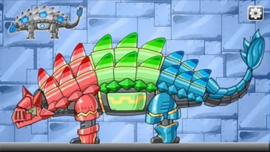 Combine! Dino Robot - Dino Corps — Screenshoty
