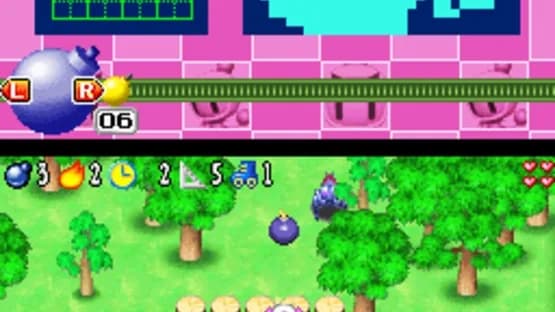 Bomberman Story DS — Screenshoty
