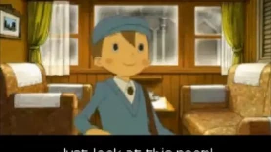 Professor Layton and the Diabolical Box — Screenshoty