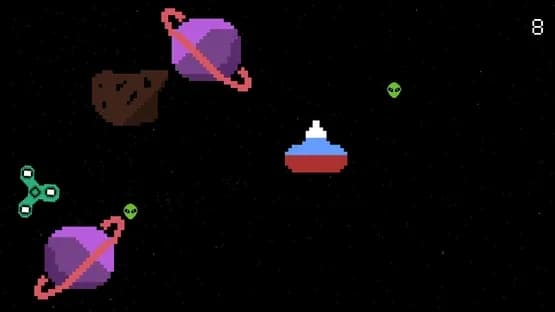 Fidget Spinner In Space — Screenshoty