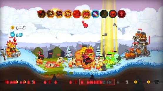 Swords & Soldiers — Screenshoty