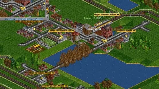 Transport Tycoon Deluxe — Screenshoty