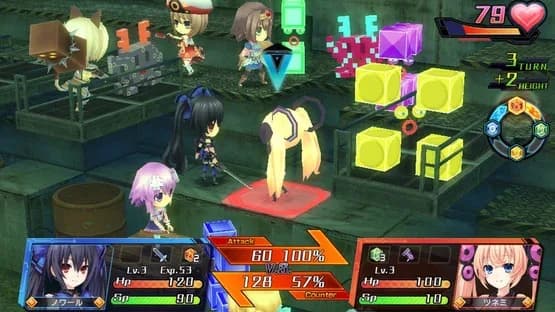 Hyperdevotion Noire: Goddess Black Heart — Screenshoty