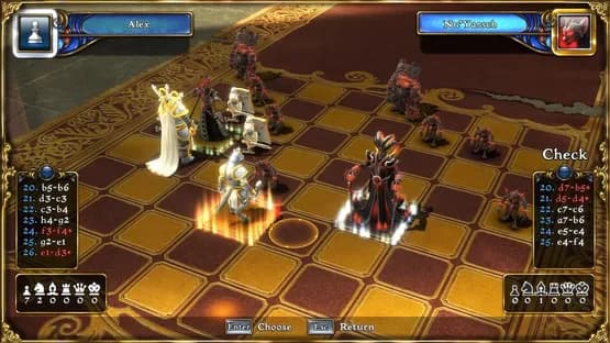 Check vs. Mate — Screenshoty