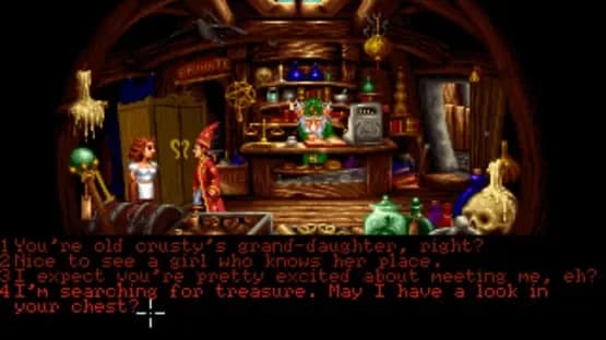 Simon the Sorcerer II: The Lion, the Wizard and the Wardrobe — Screenshoty