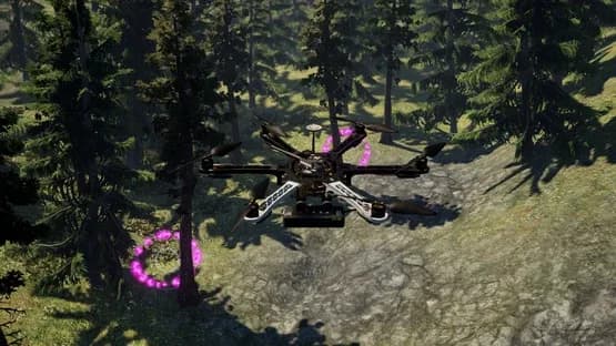 Copter and Sky — Screenshoty