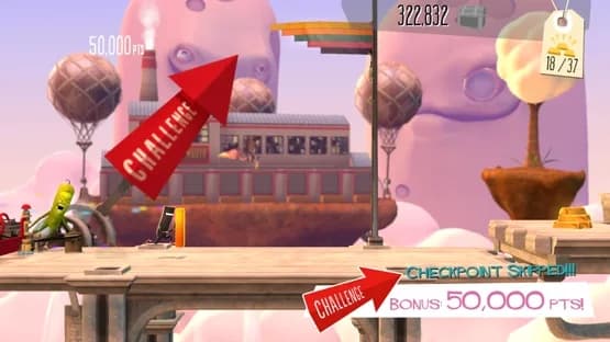 Bit.Trip Presents... Runner2: Future Legend of Rhythm Alien — Screenshoty