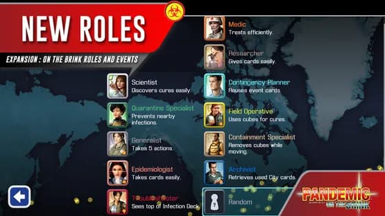 Pandemic: The Board Game — Screenshoty