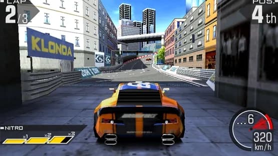 Ridge Racer 3D — Screenshoty