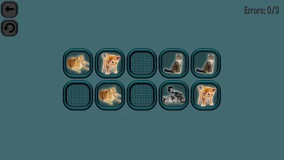 Animals Memory: Cats — Screenshots