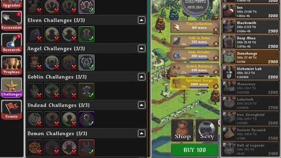 Realm Grinder — Screenshots