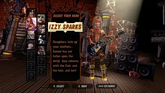 Guitar Hero III: Legends of Rock — Screenshoty