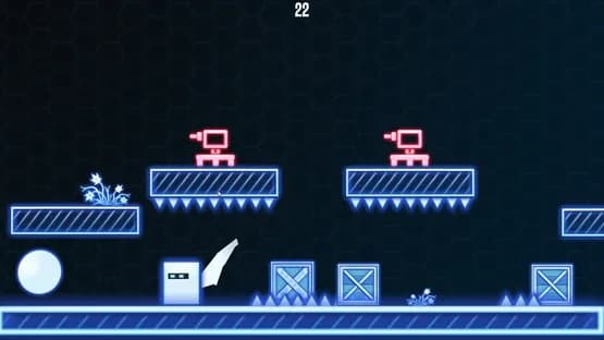 2D Neon Cube — Screenshots