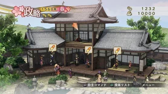 Samurai Warriors 4: Empires — Screenshoty