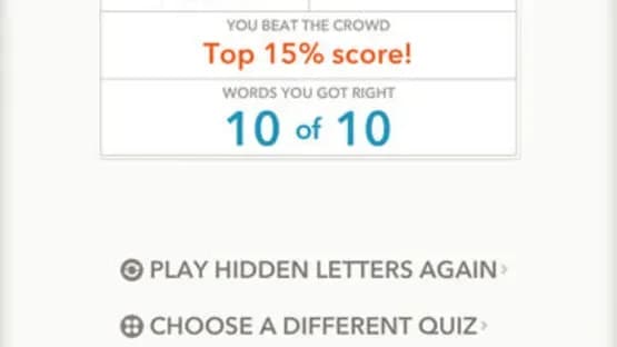 Quizzitive — Screenshoty