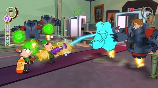 Phineas and Ferb: Across the Second Dimension — Screenshoty