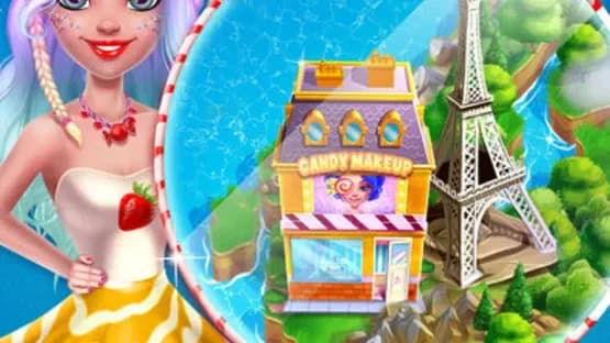 Candy Makeup Beauty Game — Screenshoty