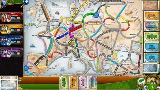 Ticket to Ride: Classic Edition — Screenshoty
