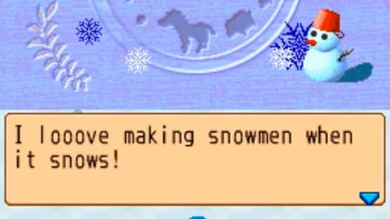 Harvest Moon DS: Island of Happiness — Screenshoty