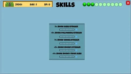 Streamer Simulator — Screenshots