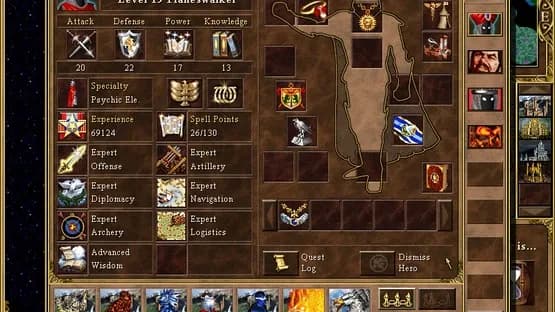 Heroes of Might and Magic III: Armageddon's Blade — Screenshoty