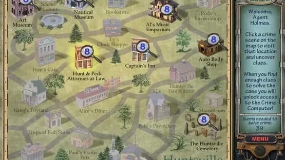Mystery Case Files: Huntsville — Screenshoty
