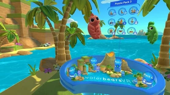 Water Bears VR — Screenshoty
