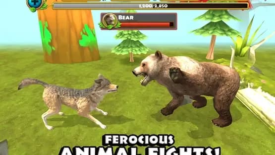 Wildlife Simulator: Wolf — Screenshoty