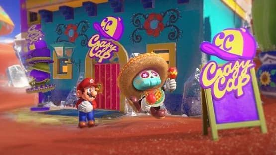 Super Mario Odyssey — Screenshoty