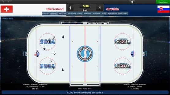 Eastside Hockey Manager — Screenshoty