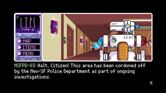 2064: Read Only Memories Integral — Screenshoty