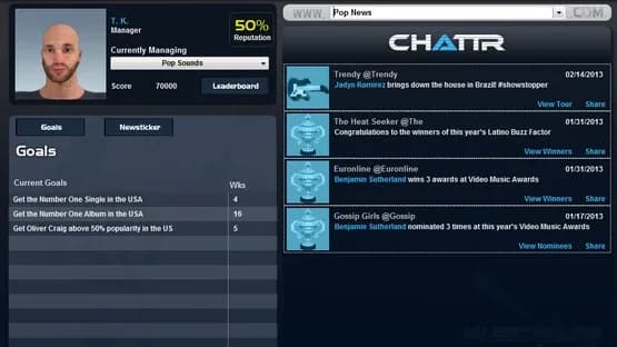 Music Wars Empire — Screenshoty