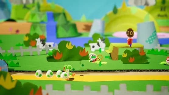 Yoshi's Crafted World — Screenshoty