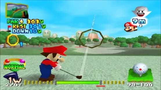 Mario Golf — Screenshoty