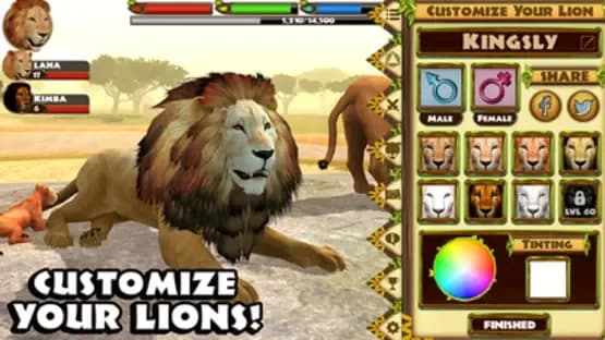 Ultimate Lion Simulator — Screenshots