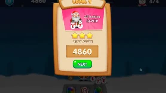 Christmas Bubble Shooter — Screenshoty